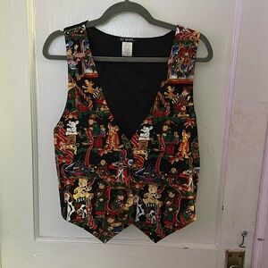111 Main Animal and Elf Christmas Vest